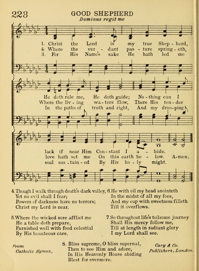 A Treasury of Catholic Song: comprising some two hundred hymns from Catholic soruces old and new page 274