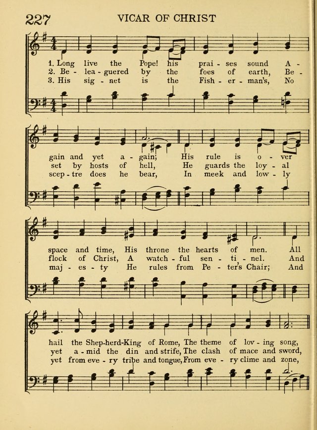 A Treasury of Catholic Song: comprising some two hundred hymns from Catholic soruces old and new page 280