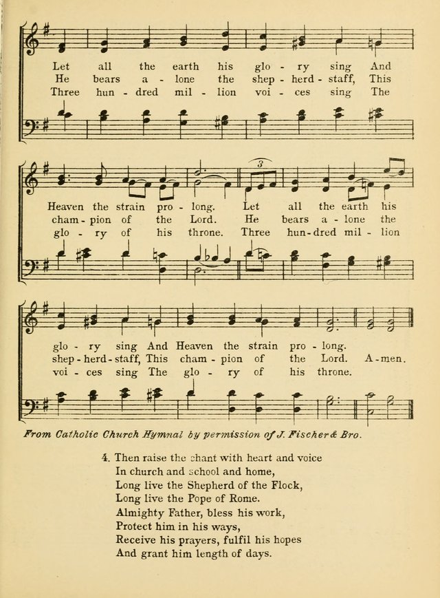 A Treasury of Catholic Song: comprising some two hundred hymns from Catholic soruces old and new page 281