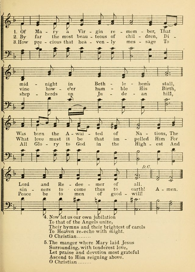 A Treasury of Catholic Song: comprising some two hundred hymns from Catholic soruces old and new page 29