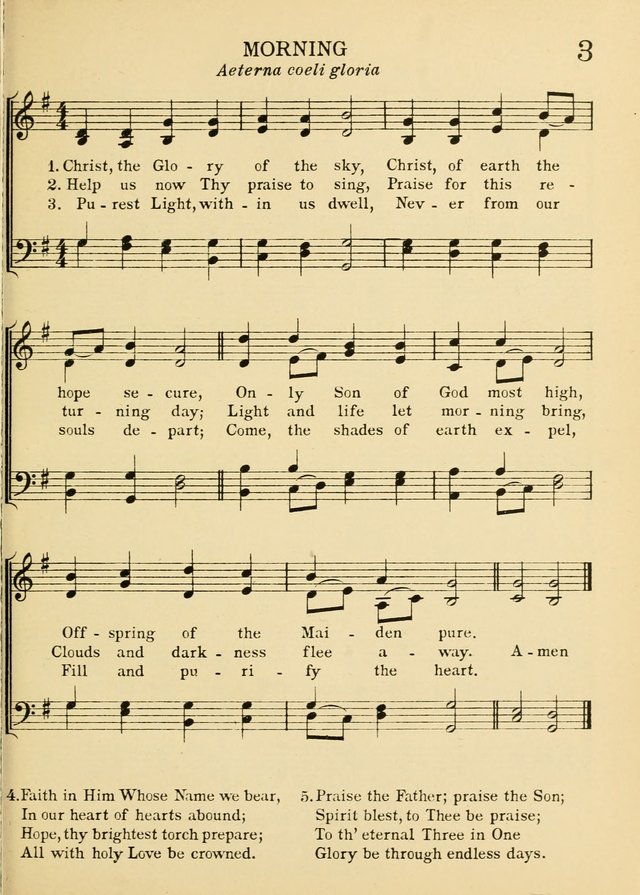 A Treasury of Catholic Song: comprising some two hundred hymns from Catholic soruces old and new page 3