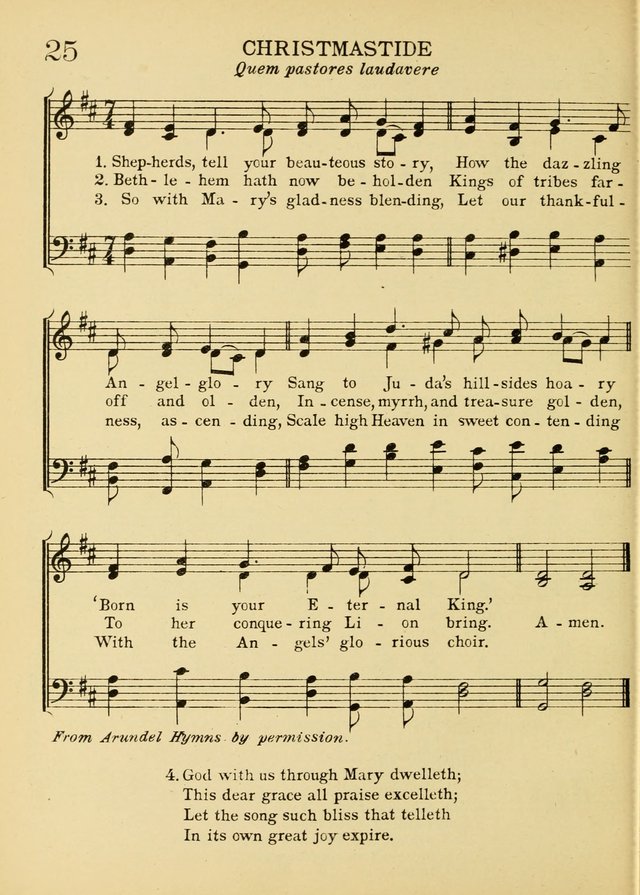 A Treasury of Catholic Song: comprising some two hundred hymns from Catholic soruces old and new page 30