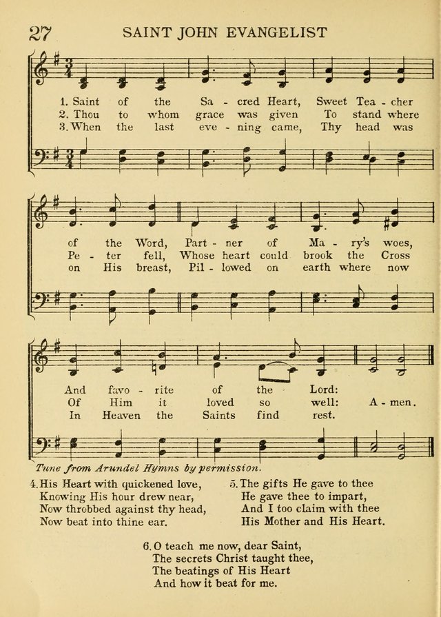 A Treasury of Catholic Song: comprising some two hundred hymns from Catholic soruces old and new page 32