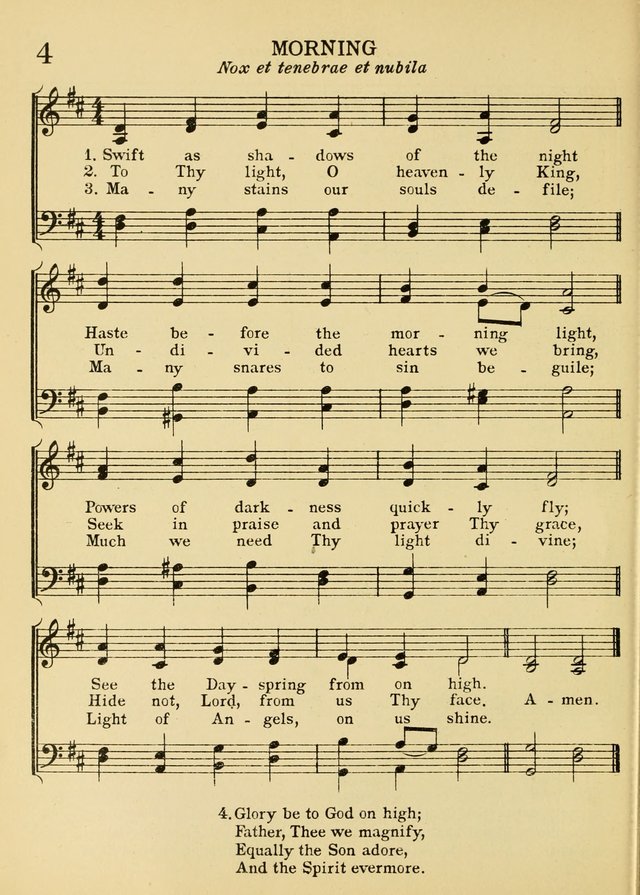 A Treasury of Catholic Song: comprising some two hundred hymns from Catholic soruces old and new page 4