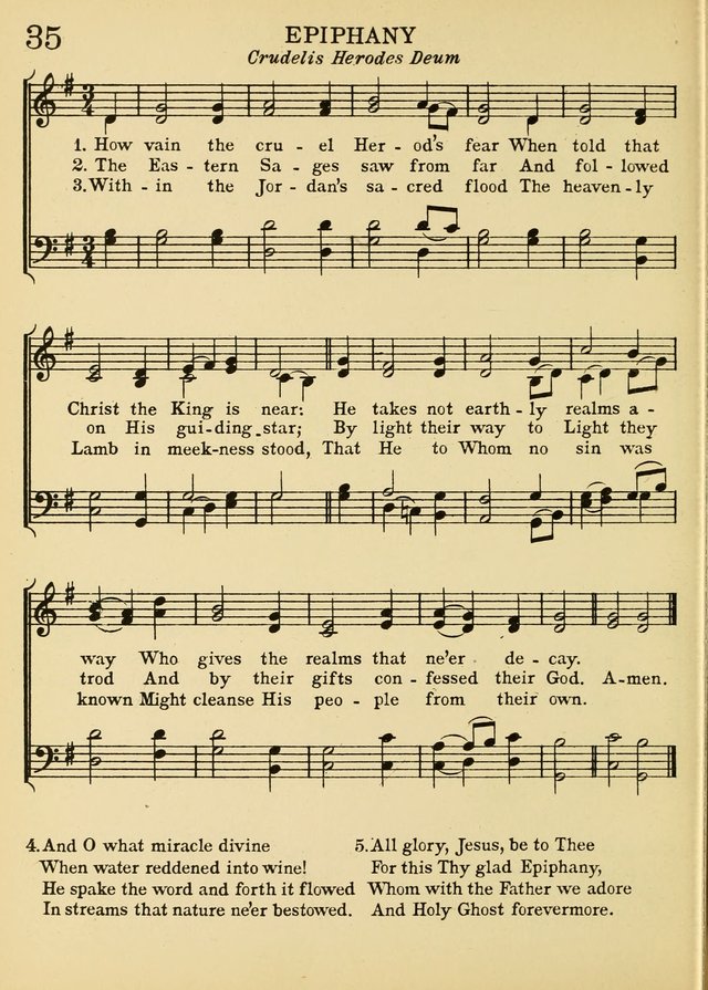 A Treasury of Catholic Song: comprising some two hundred hymns from Catholic soruces old and new page 40