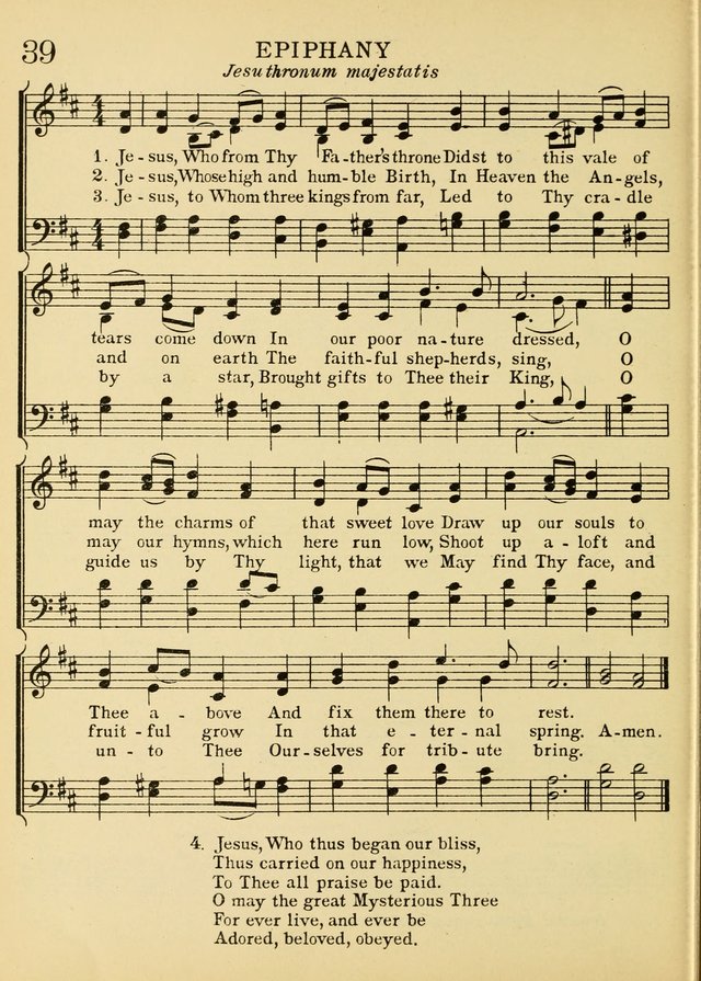 A Treasury of Catholic Song: comprising some two hundred hymns from Catholic soruces old and new page 46