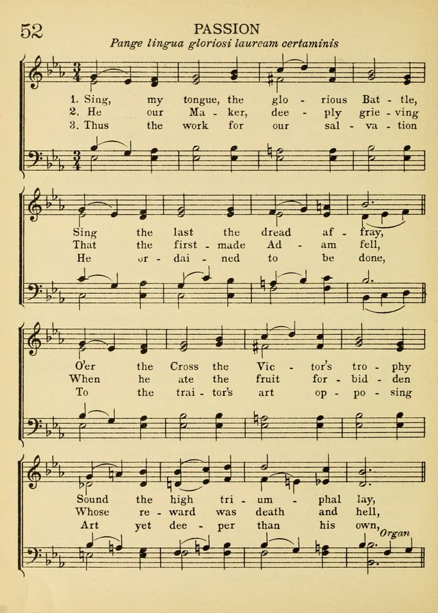 A Treasury of Catholic Song: comprising some two hundred hymns from Catholic soruces old and new page 62