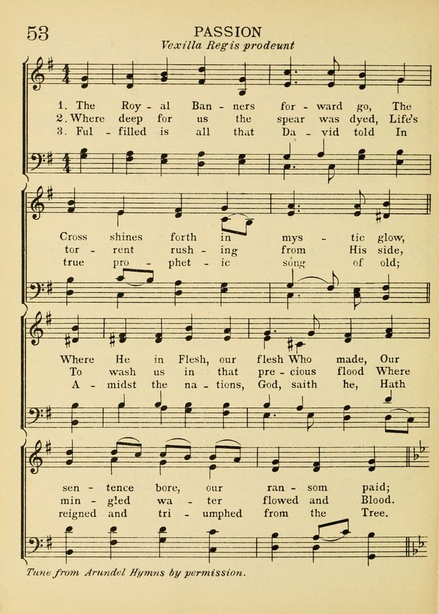 A Treasury of Catholic Song: comprising some two hundred hymns from Catholic soruces old and new page 64