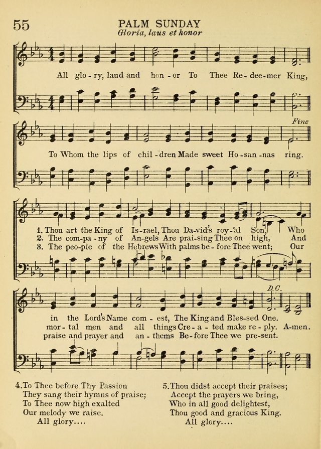 A Treasury of Catholic Song: comprising some two hundred hymns from Catholic soruces old and new page 68