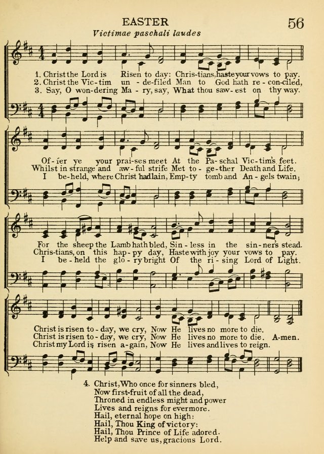 A Treasury of Catholic Song: comprising some two hundred hymns from Catholic soruces old and new page 69