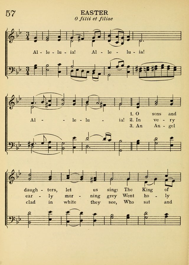 A Treasury of Catholic Song: comprising some two hundred hymns from Catholic soruces old and new page 70