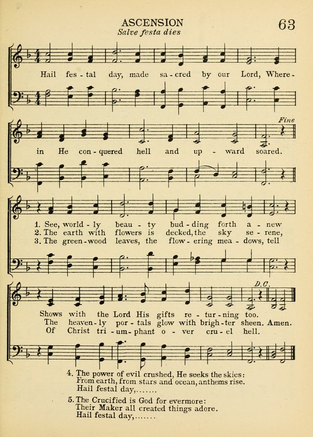 A Treasury of Catholic Song: comprising some two hundred hymns from Catholic soruces old and new page 79