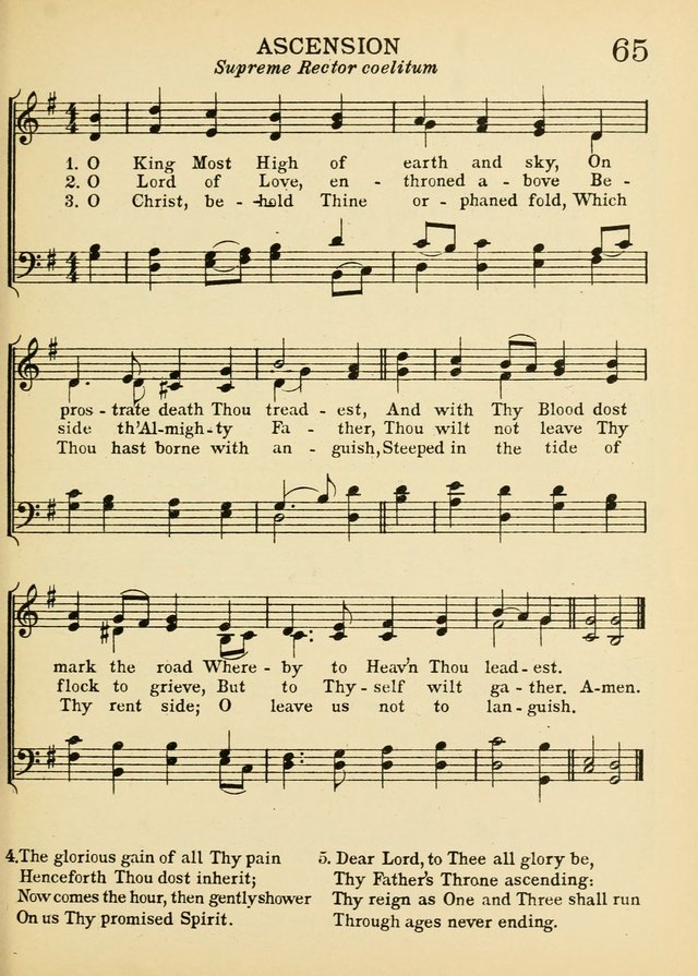 A Treasury of Catholic Song: comprising some two hundred hymns from Catholic soruces old and new page 81