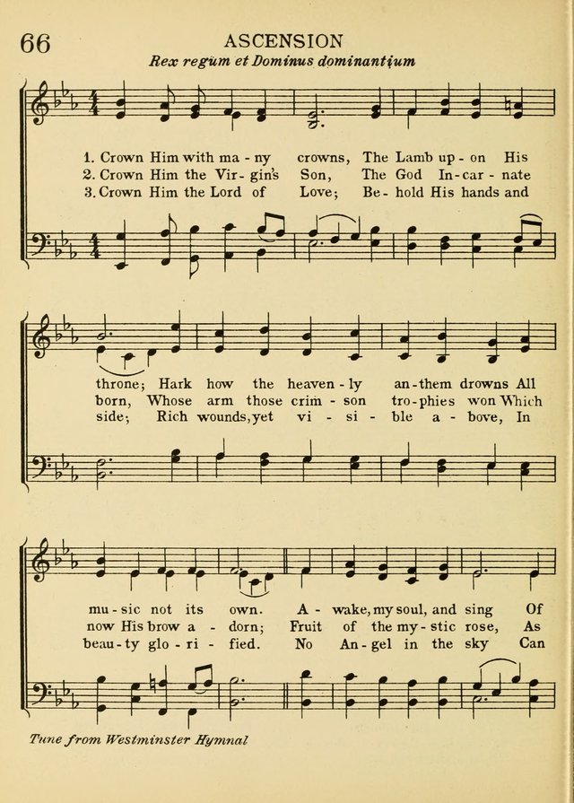 A Treasury of Catholic Song: comprising some two hundred hymns from Catholic soruces old and new page 82