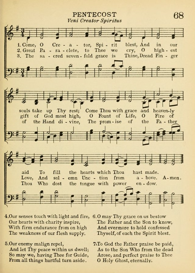 A Treasury of Catholic Song: comprising some two hundred hymns from Catholic soruces old and new page 85