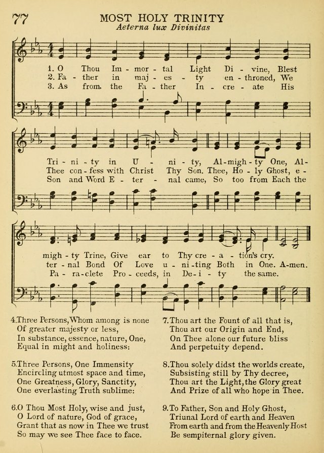 A Treasury of Catholic Song: comprising some two hundred hymns from Catholic soruces old and new page 94