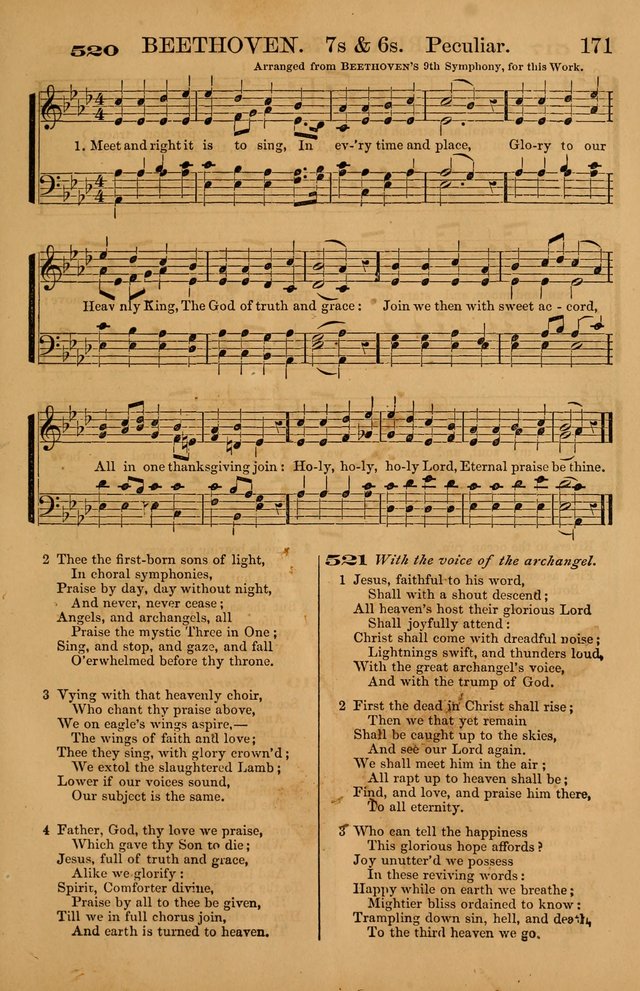 The Tribute of Praise: a collection of hymns and tunes for public and social worship, and for use in the family circle page 171