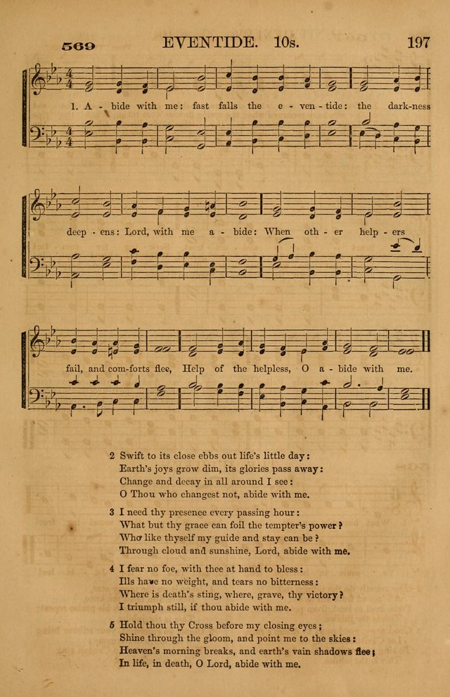The Tribute of Praise: a collection of hymns and tunes for public and social worship, and for use in the family circle page 197