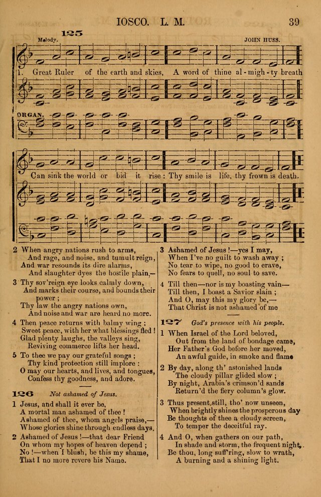 The Tribute of Praise: a collection of hymns and tunes for public and social worship, and for use in the family circle page 39