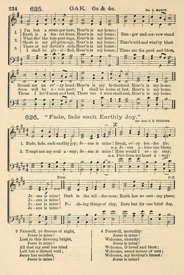 The Tribute of Praise: a collection of hymns and tunes for public and social worship, and for the use in the family circle and Sabbath school page 234