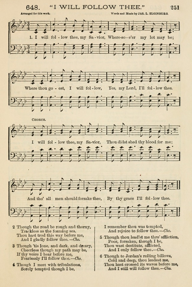 The Tribute of Praise: a collection of hymns and tunes for public and social worship, and for the use in the family circle and Sabbath school page 251
