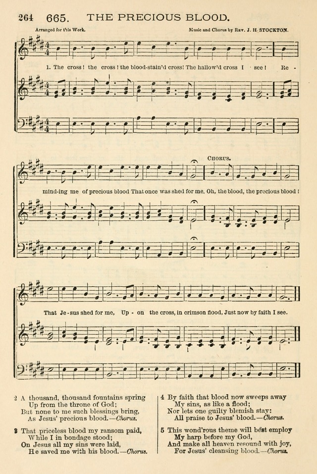The Tribute of Praise: a collection of hymns and tunes for public and social worship, and for the use in the family circle and Sabbath school page 264