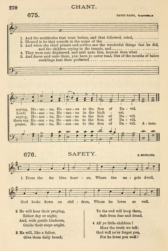 The Tribute of Praise: a collection of hymns and tunes for public and social worship, and for the use in the family circle and Sabbath school page 270