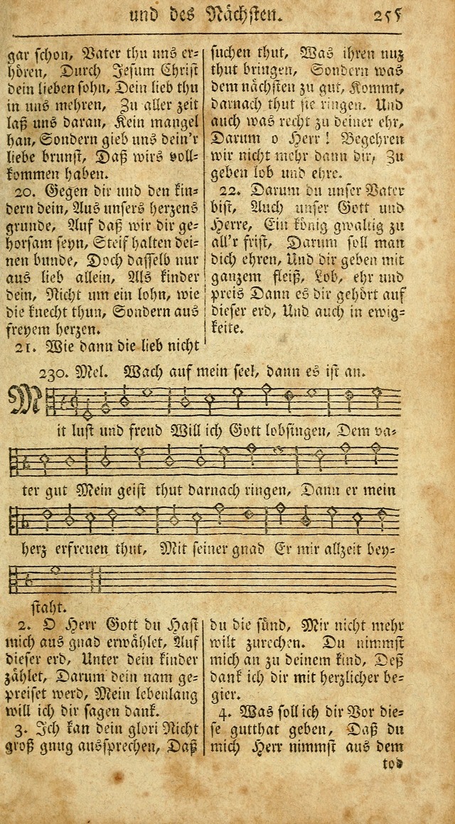 Ein Unpartheyisches Gesang-Buch: enthaltend geistreiche Lieder und Psalmen, zum allgemeinen Gebrauch des wahren Gottesdienstes auf begehren der Brüderschaft der Menoniten Gemeinen...(2nd verb. aufl.) page 323