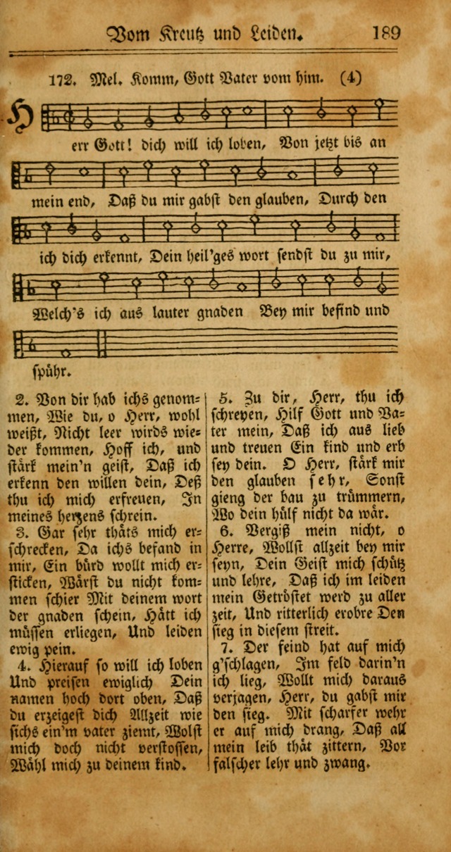 Unpartheyisches Gesang-Buch: enhaltend Geistrieche Lieder und Psalmen, zum allgemeinen Gebrauch des wahren Gottesdienstes (4th verb. Aufl., mit einem Anhang) page 269