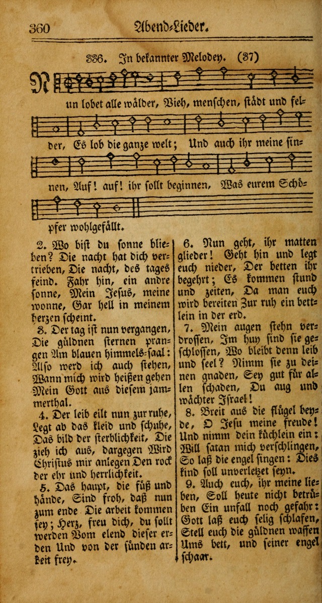 Unpartheyisches Gesang-Buch: enhaltend Geistrieche Lieder und Psalmen, zum allgemeinen Gebrauch des wahren Gottesdienstes (4th verb. Aufl., mit einem Anhang) page 440