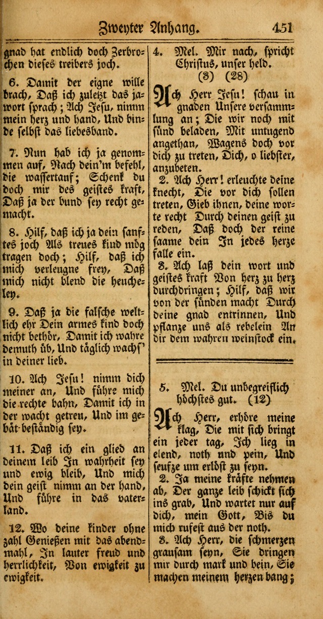 Unpartheyisches Gesang-Buch: enhaltend Geistrieche Lieder und Psalmen, zum allgemeinen Gebrauch des wahren Gottesdienstes (4th verb. Aufl., mit einem Anhang) page 531