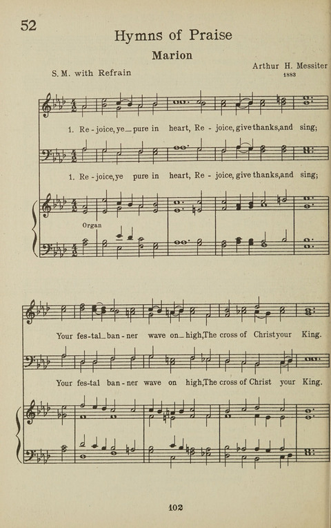 University Hymns page 101