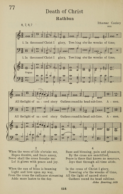 University Hymns page 153