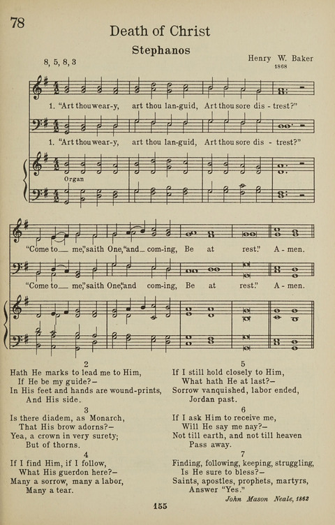 University Hymns page 154