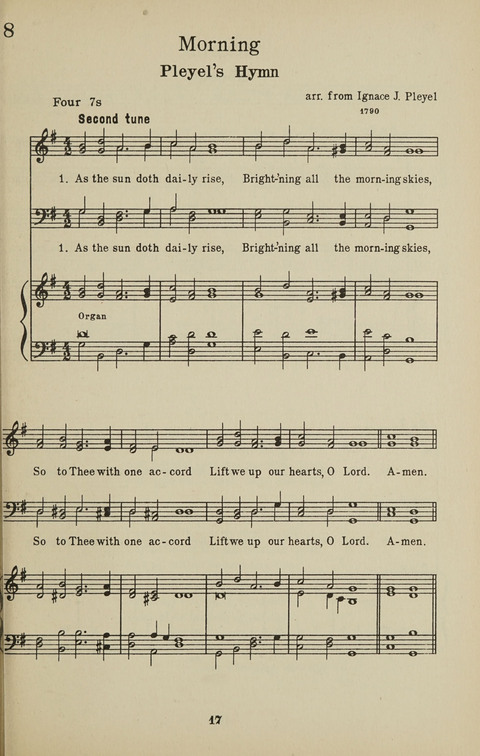 University Hymns page 16