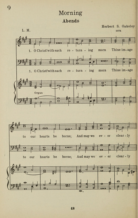 University Hymns page 17