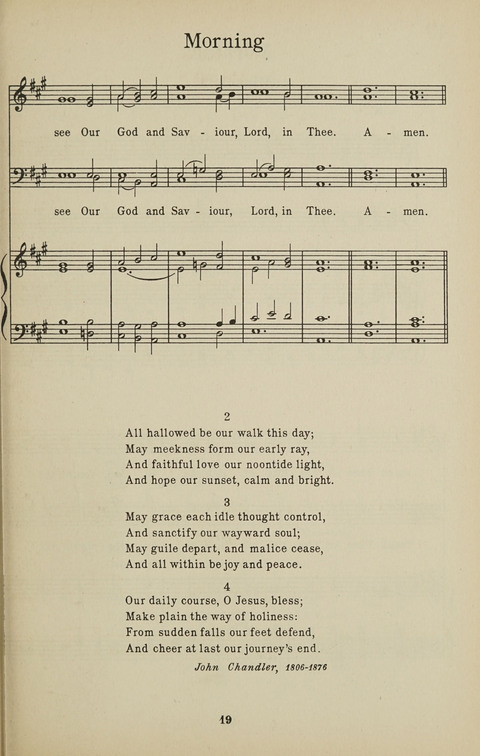 University Hymns page 18