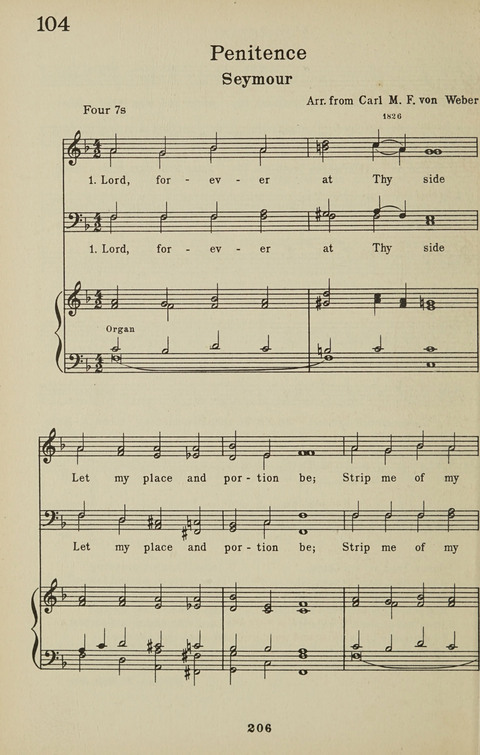 University Hymns page 205