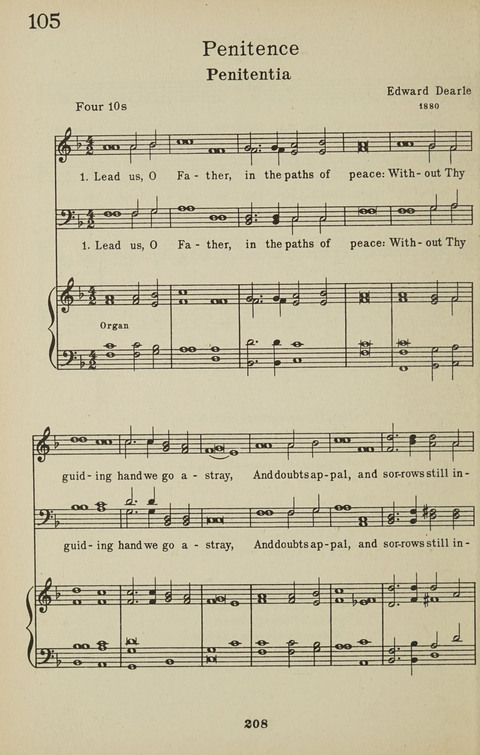 University Hymns page 207