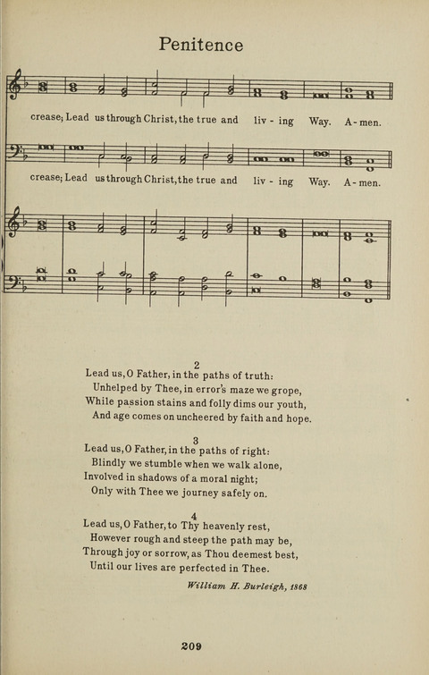 University Hymns page 208