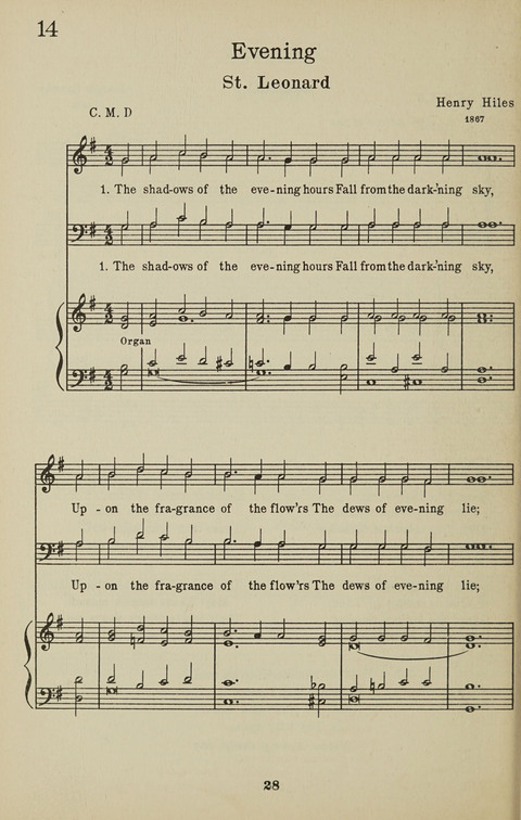University Hymns page 27