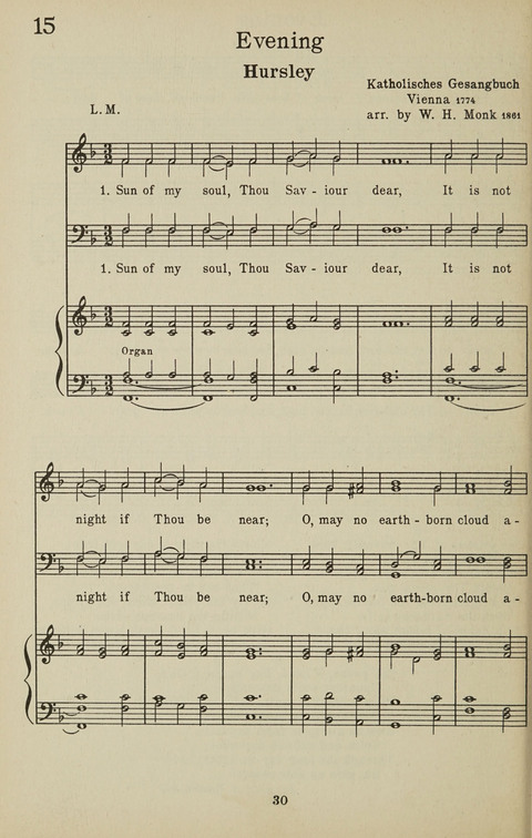 University Hymns page 29
