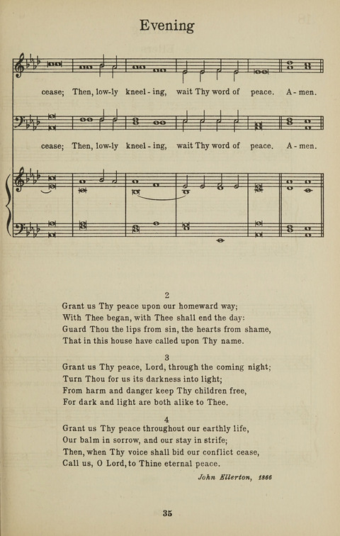 University Hymns page 34