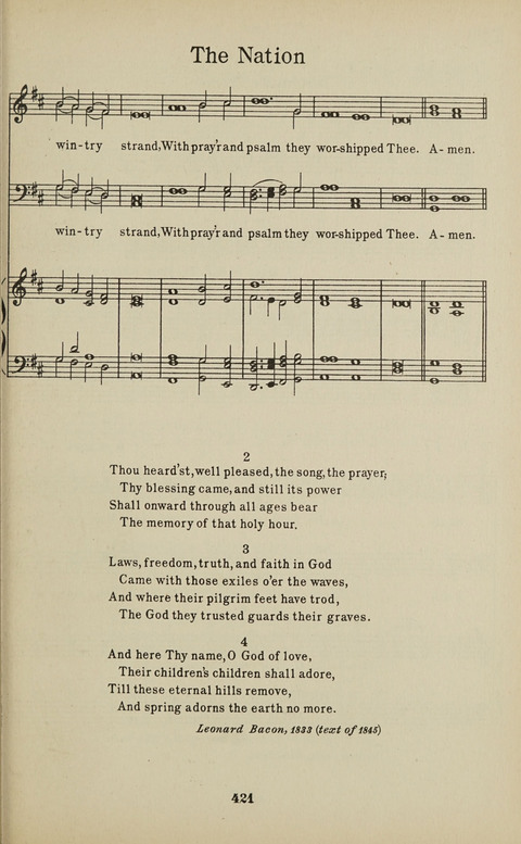 University Hymns page 420