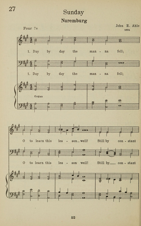 University Hymns page 51