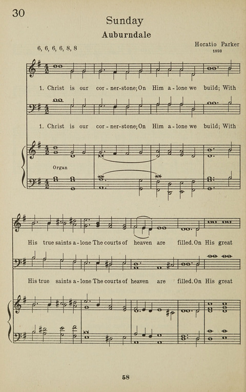 University Hymns page 57