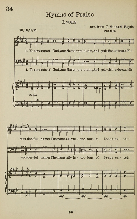 University Hymns page 65