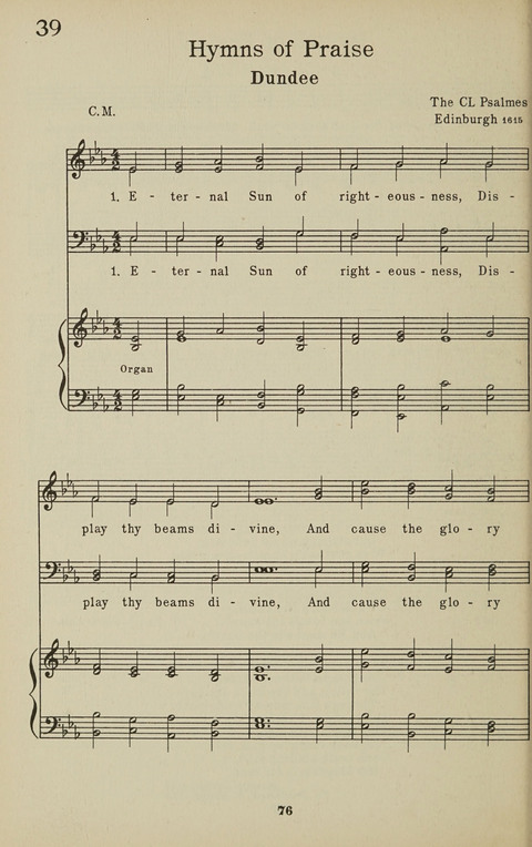 University Hymns page 75