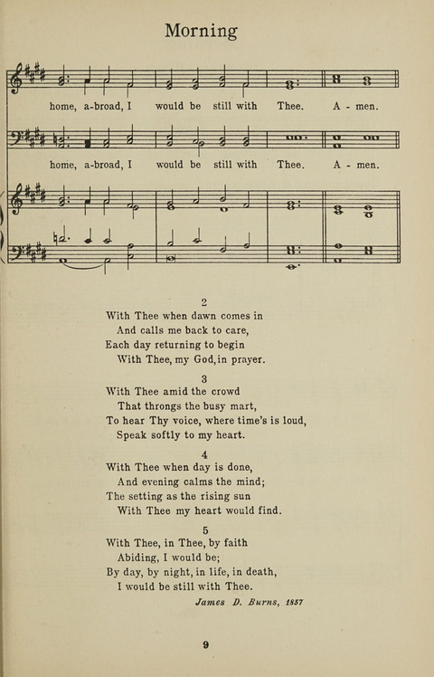 University Hymns page 8