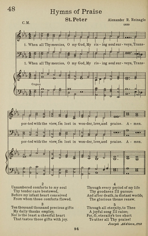 University Hymns page 93